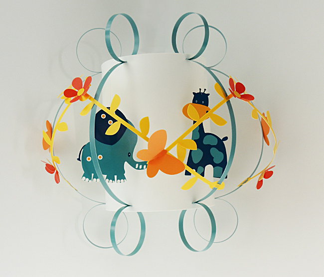 Applique murale savane