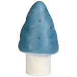 lampe chambre enfant bleue pour thème forêt
