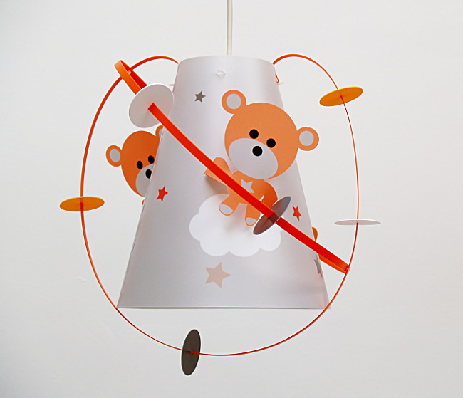 Luminaire chambre bébé ourson