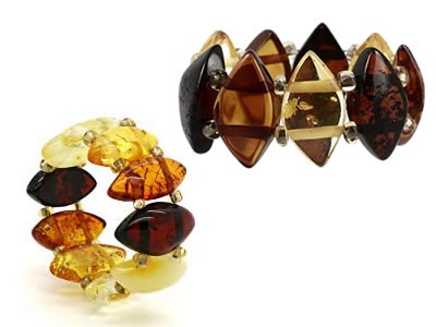 bague en ambre naturel - aromasud