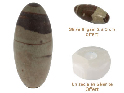 shiva lingam pièce unique de collection - aromasud
